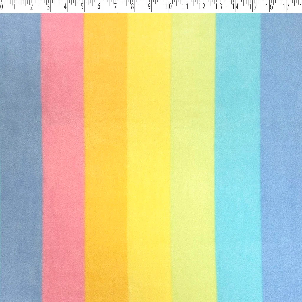 MOUNTAIN FLEECE BASICS - PRIDE RAINBOW STRIPE - Image 3