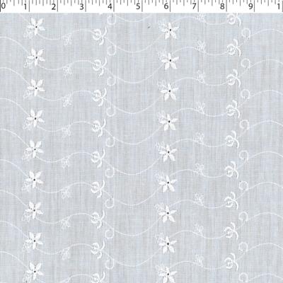 EMBROIDERED EYELET - 12474