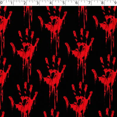 SEW SPOOKTACULAR PRINTS - BLOODY HAND - Image 2