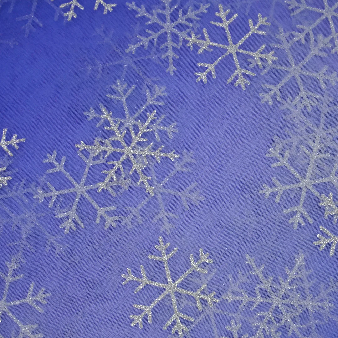 OMBRE MESH - SNOWFLAKES - Image 2