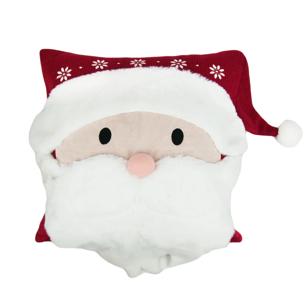 CUSHION COVER - SANTA FACE