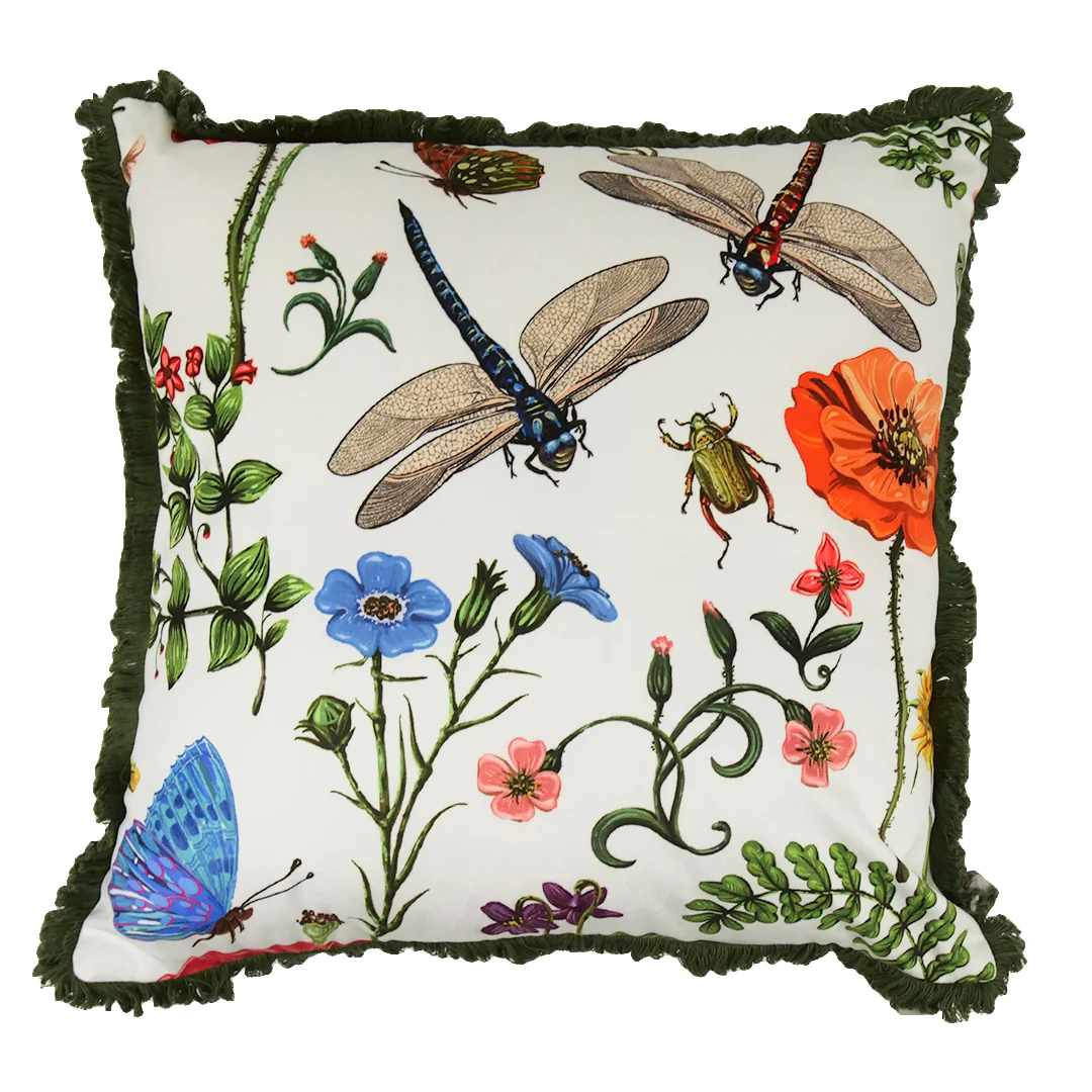CUSHION COVER - DRAGONFLY