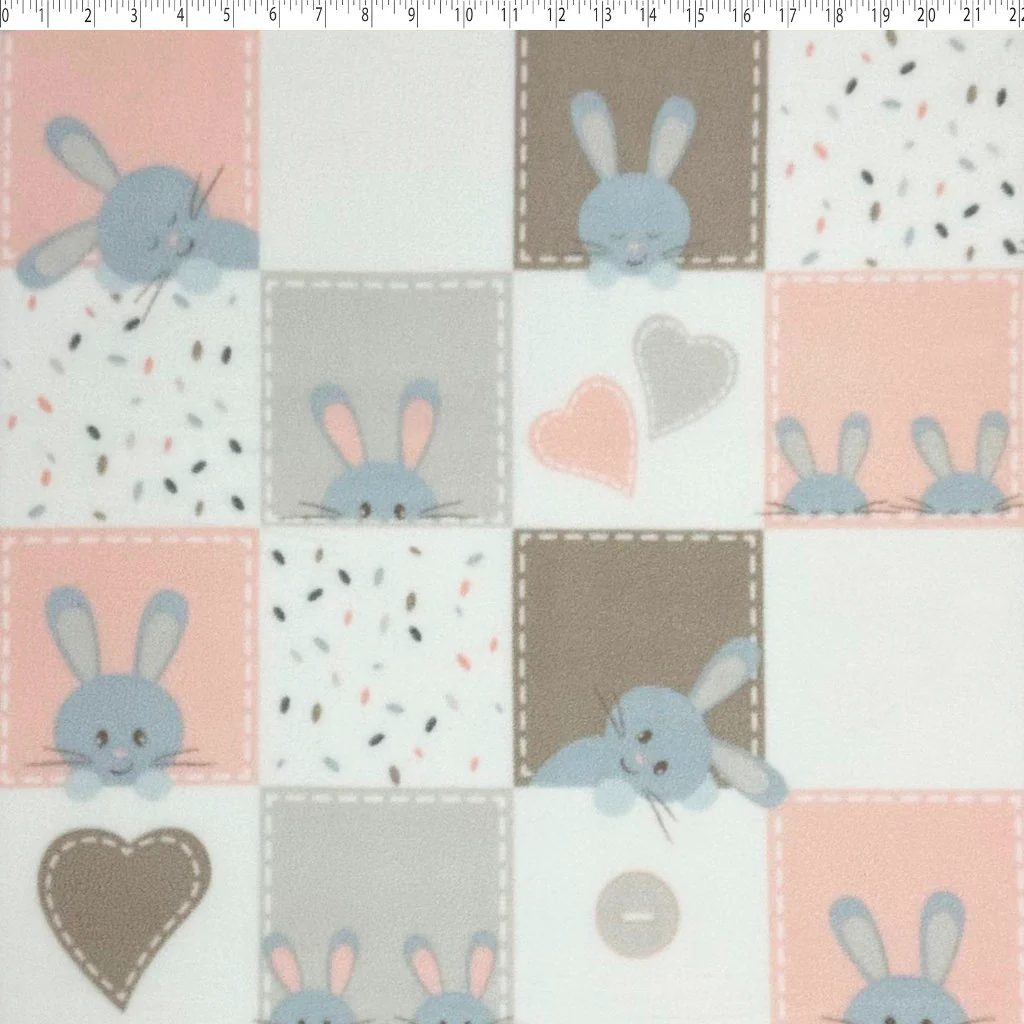 MOUNTAIN FLEECE PRINTS BABY - BUNNY PATCH - Image 3