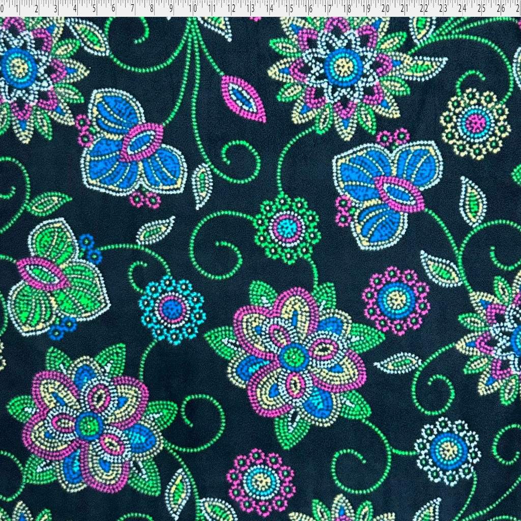 MOUNTAIN FLEECE PRINTS - BEADWORK