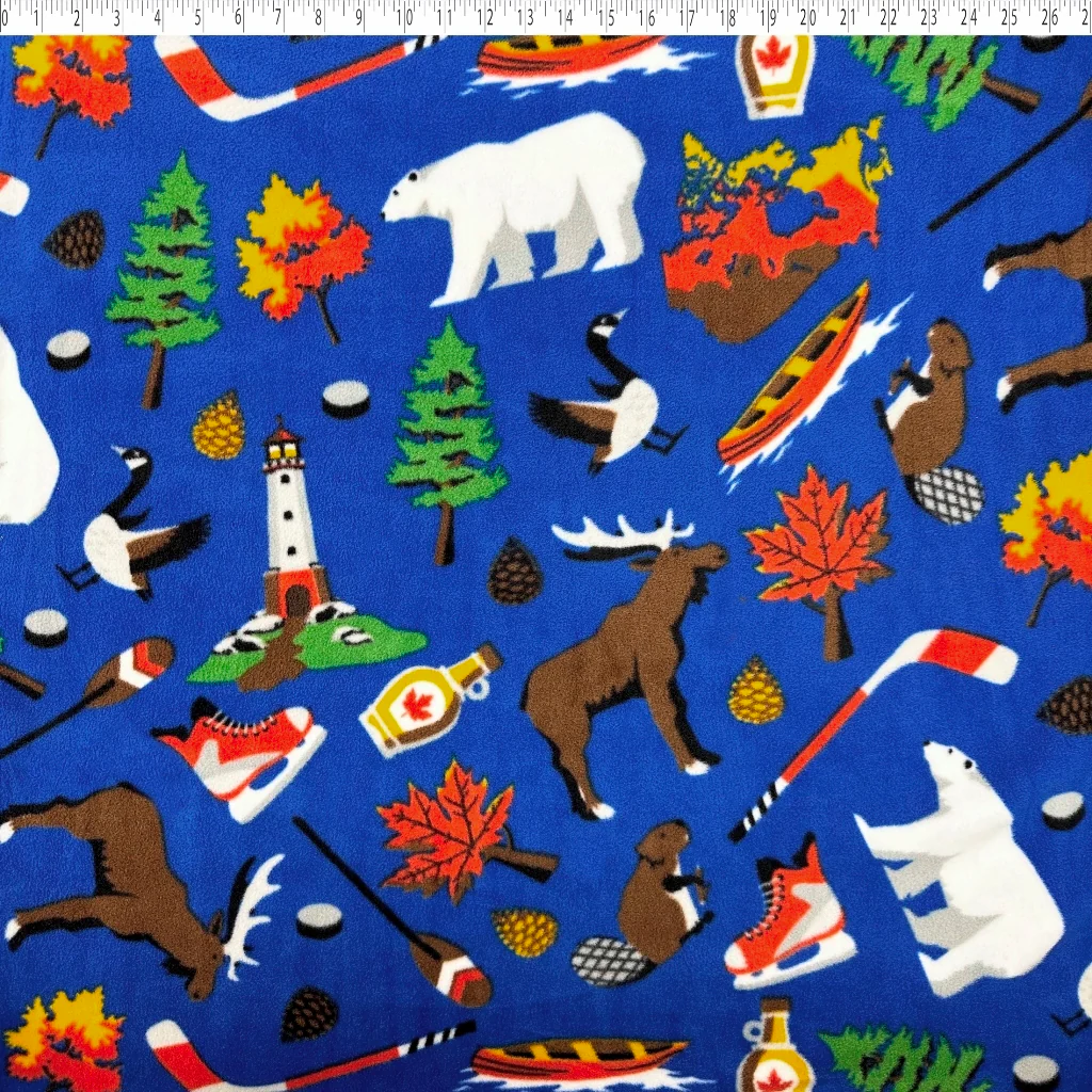 MOUNTAIN FLEECE PRINTS - CANADIAN THINGS - Image 3