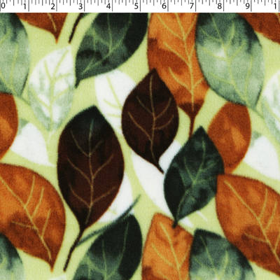MOUNTAIN FLEECE PRINTS - FALLING LEAVES - Image 2