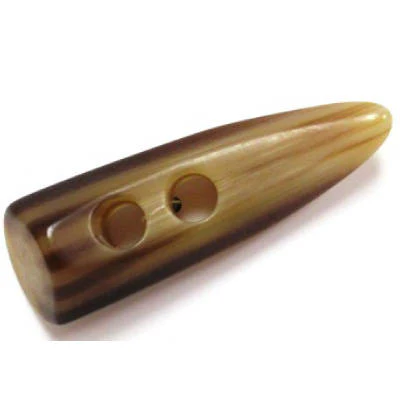 FASHION BUTTON - HORN  43MM