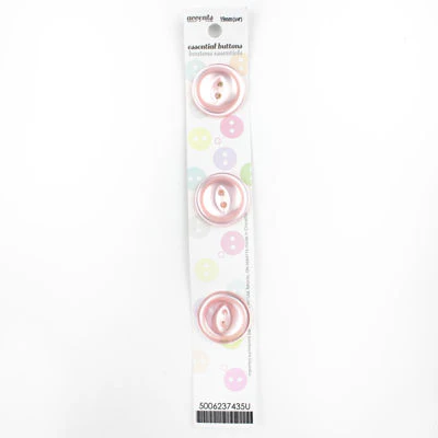 BUTTON BASICS 2 HOLE 19MM