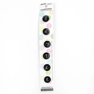 BUTTON BASICS 2 HOLE 11MM