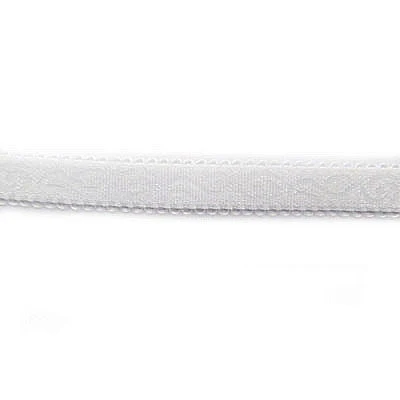 ELASTIC SCALLOPED EDGE LINGERIE W/PATTERN 14MM