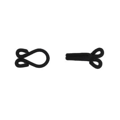HOOKS & EYES COVERED 38MM - Image 2