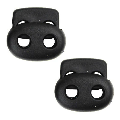 CORD STOP 2-HOLE OVAL, 23MM