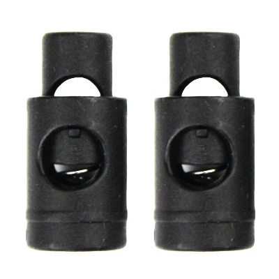 CORD STOP 1-HOLE BULLET, 20MMX12MM (8MM HOLE)