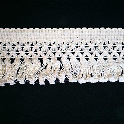 COTTON FRINGE 10.5CM