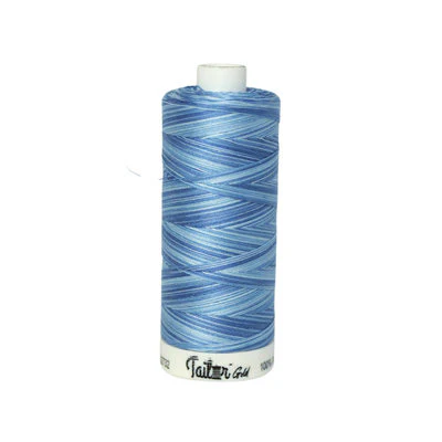 TAILOR GOLD SEWING THREAD QUILTING COTTON 800YDS VARIEGATED - Image 11