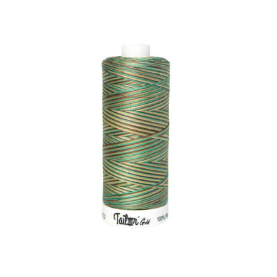TAILOR GOLD SEWING THREAD QUILTING COTTON 800YDS VARIEGATED - Image 17