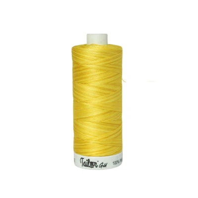 TAILOR GOLD SEWING THREAD QUILTING COTTON 800YDS VARIEGATED - Image 2