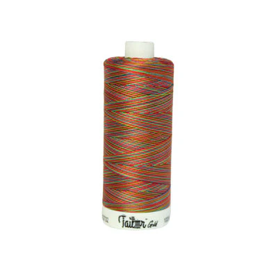TAILOR GOLD SEWING THREAD QUILTING COTTON 800YDS VARIEGATED - Image 23
