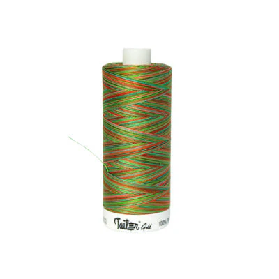 TAILOR GOLD SEWING THREAD QUILTING COTTON 800YDS VARIEGATED - Image 25