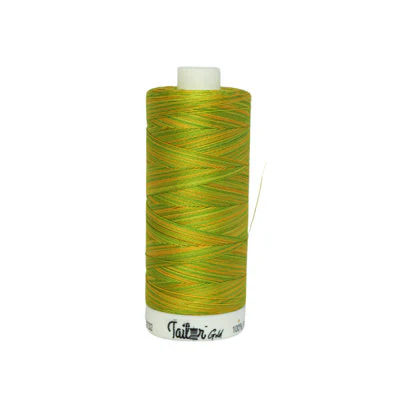 TAILOR GOLD SEWING THREAD QUILTING COTTON 800YDS VARIEGATED - Image 3