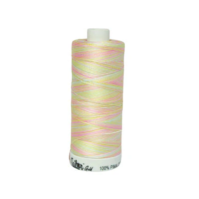 TAILOR GOLD SEWING THREAD QUILTING COTTON 800YDS VARIEGATED - Image 5