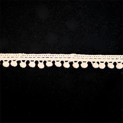 COTTON POMPOM TRIM 13MM - Image 2