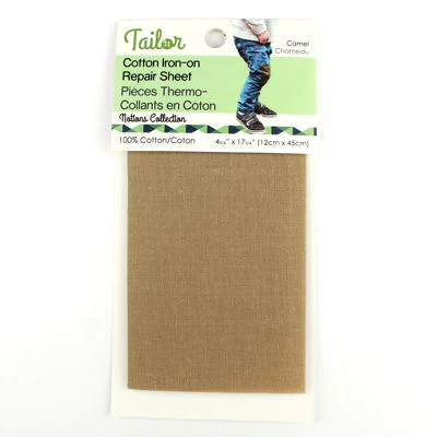 COTTON IRON ON REPAIR SHEET - Image 3