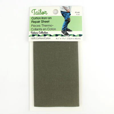 COTTON IRON ON REPAIR SHEET - Image 7
