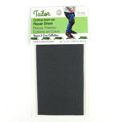 COTTON IRON ON REPAIR SHEET - Image 9