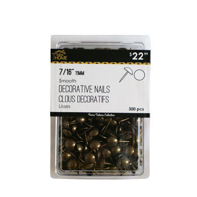 7/16" (11MM) SMOOTH DECORATIVE NAILS 300PCS - Image 3