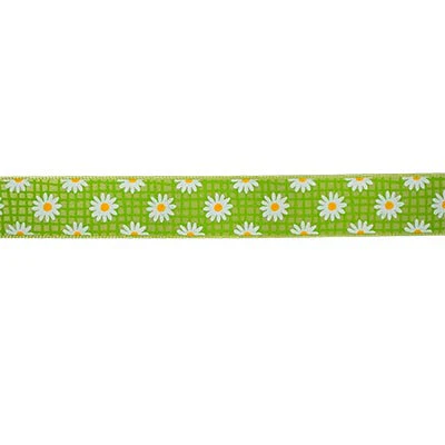 SINGLE FACE SATIN DAISY RIBBON 16MM (5/8")