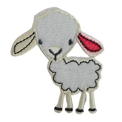 APPLQUE WILD SHEEP IRON ON