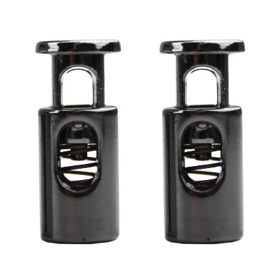 METAL CORD STOP 1 HOLE BULLET  15MMX7MM (6MM HOLE) - Image 2