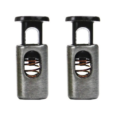 METAL CORD STOP 1 HOLE BULLET  15MMX7MM (6MM HOLE) - Image 4