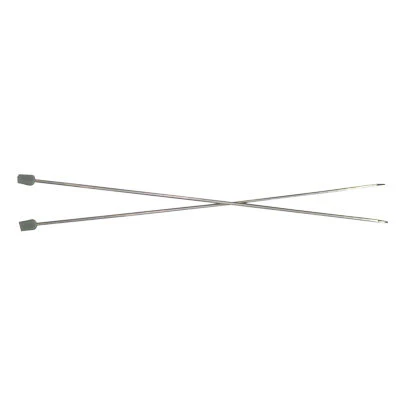 KNITTING NEEDLES - STEEL SINGLE POINT 6MM