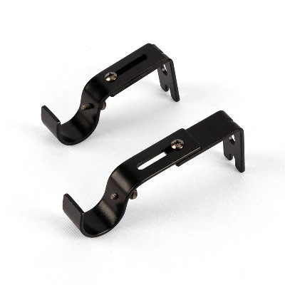 TAILOR HOME ADJUSTABLE DRAPERY ROD BRACKETS