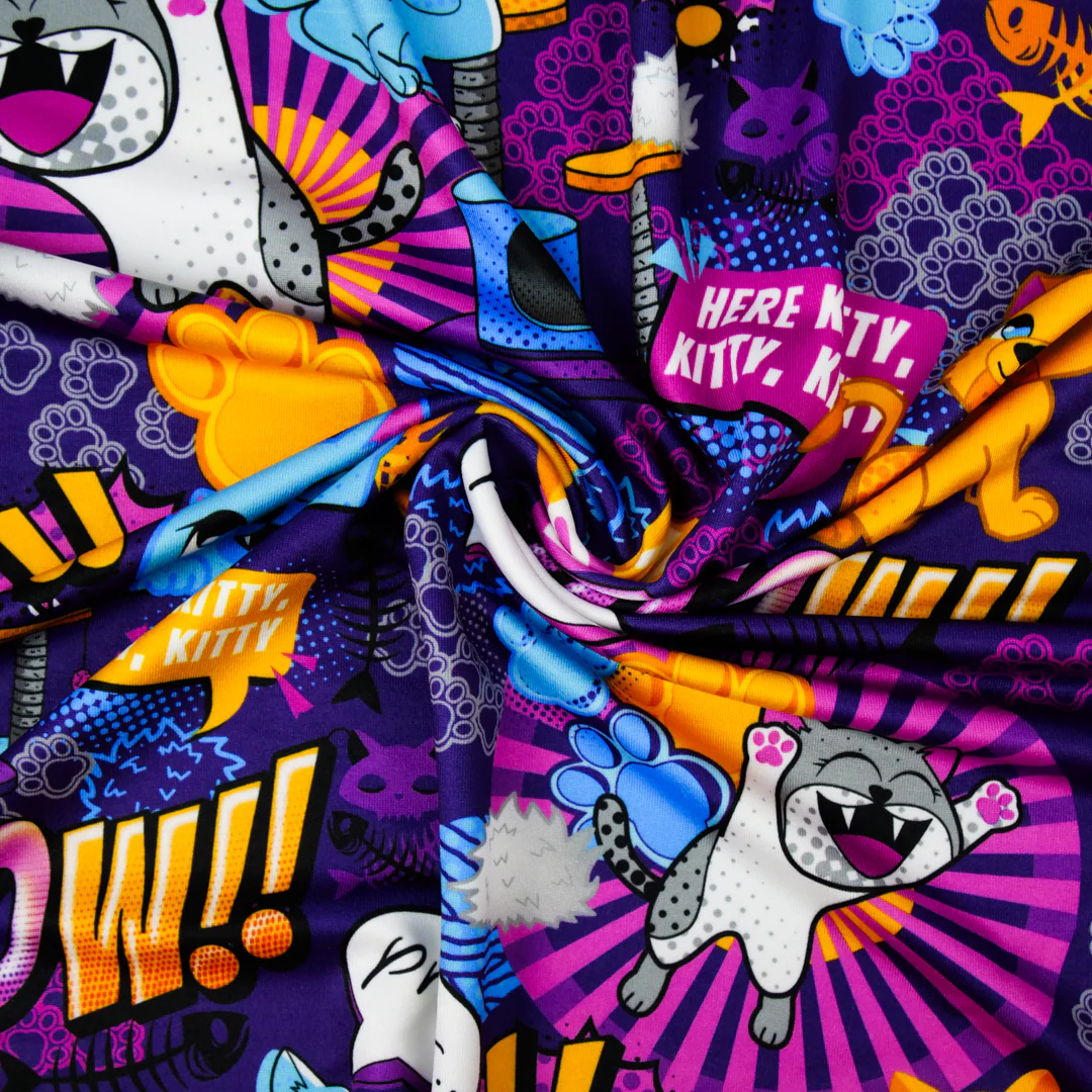 ARIELLE - KNIT PRINTS - CATS - Image 4