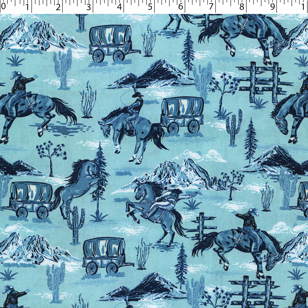 ARIELLE - RAYON PRINTS - RODEO