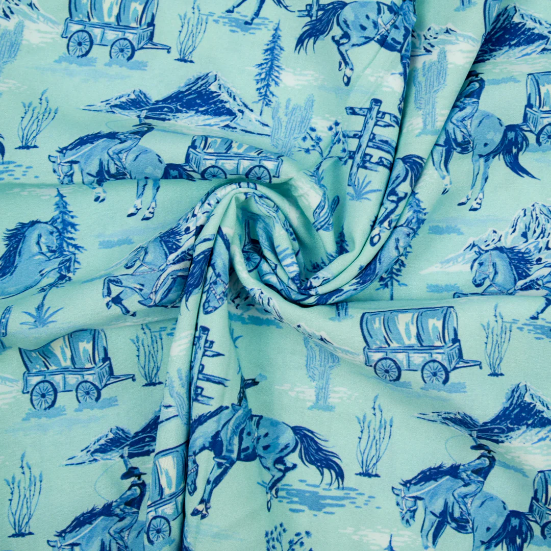 ARIELLE - RAYON PRINTS - RODEO - Image 4