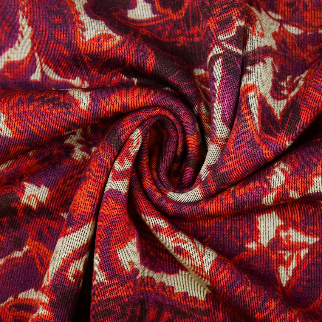 AUTUMN EMBERS - KNIT PRINTS - MED PAISLEY - Image 3
