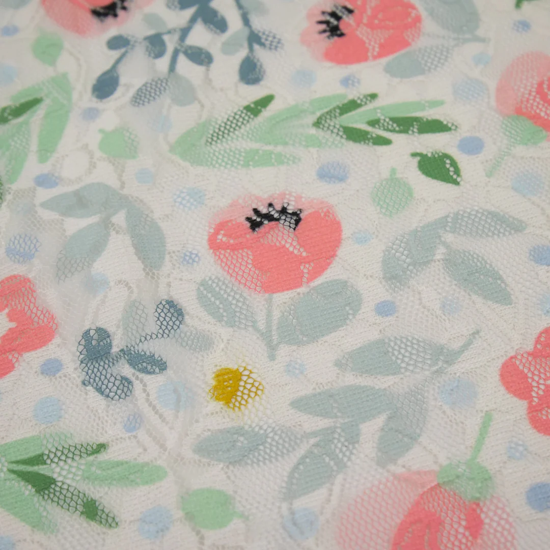 ZAYLEE - LACE PRINTS - FLAT FLORAL - Image 2