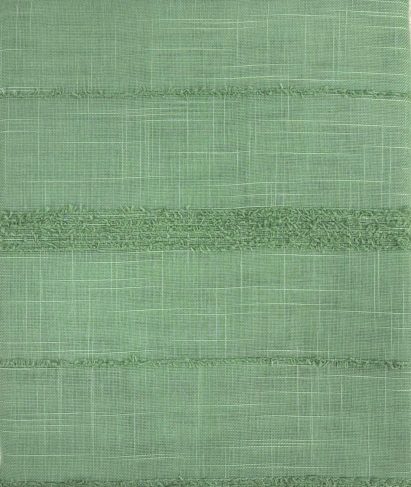 CARNABY STRIPE ROD POCKET PANEL - SAGE - Image 2
