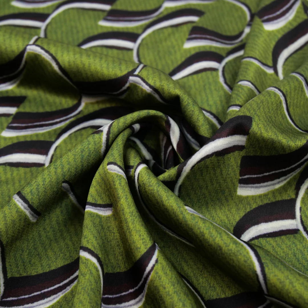 CLARISSA - SATIN PRINTS - GEOMETRIC - Image 3