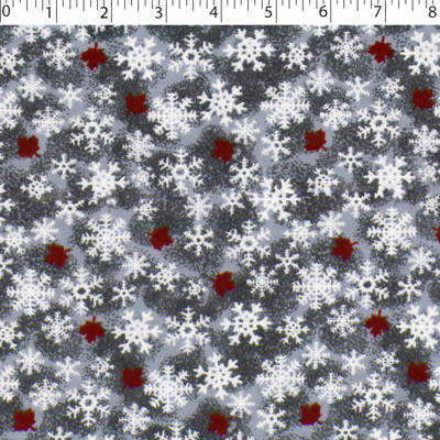 FIRESIDE FLANNELETTE - MAPLE LEAF SNOW - Image 2