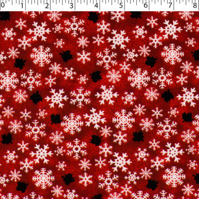 FIRESIDE FLANNELETTE - MAPLE LEAF SNOW - Image 3
