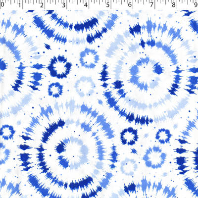 AZULA BLUES - BATIK CIRCLES