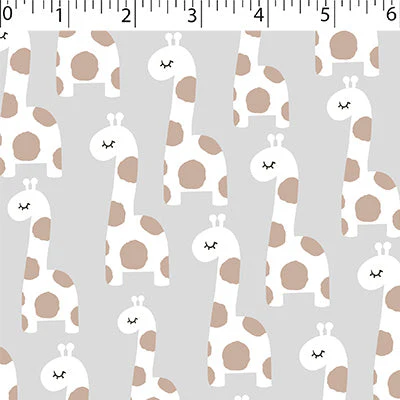 FLANNELETTE PRINTS - BABY GIRAFFE