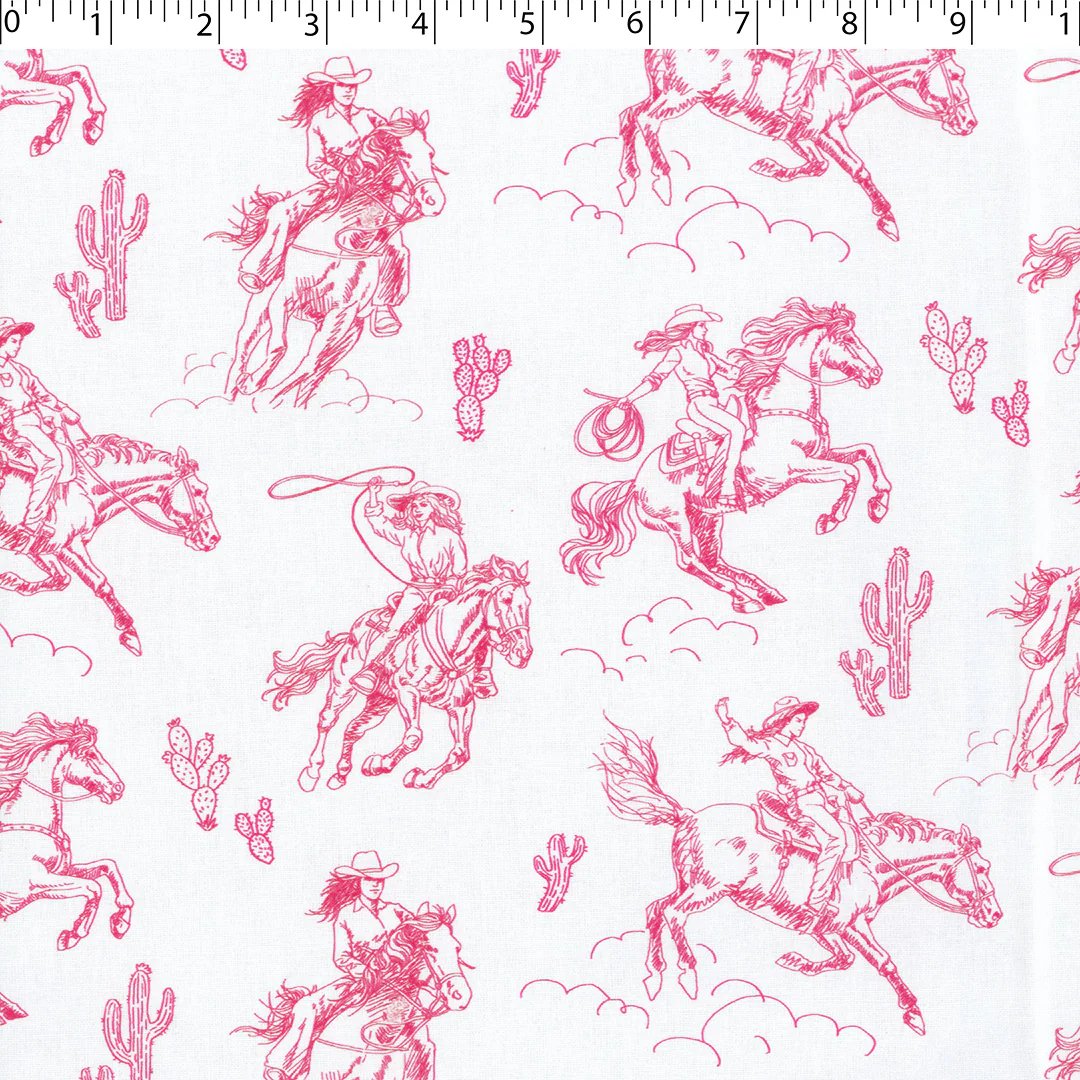 COWGIRL - 003 TOILE (PINK)