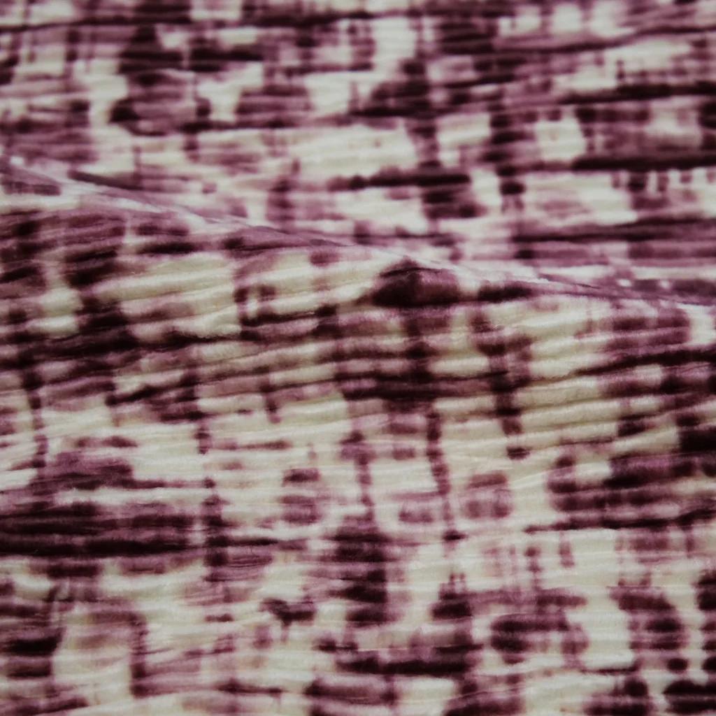 ELEGANT LOUNGING - CRINKLE VELOUR PRINTS - ABSTRACT - Image 2