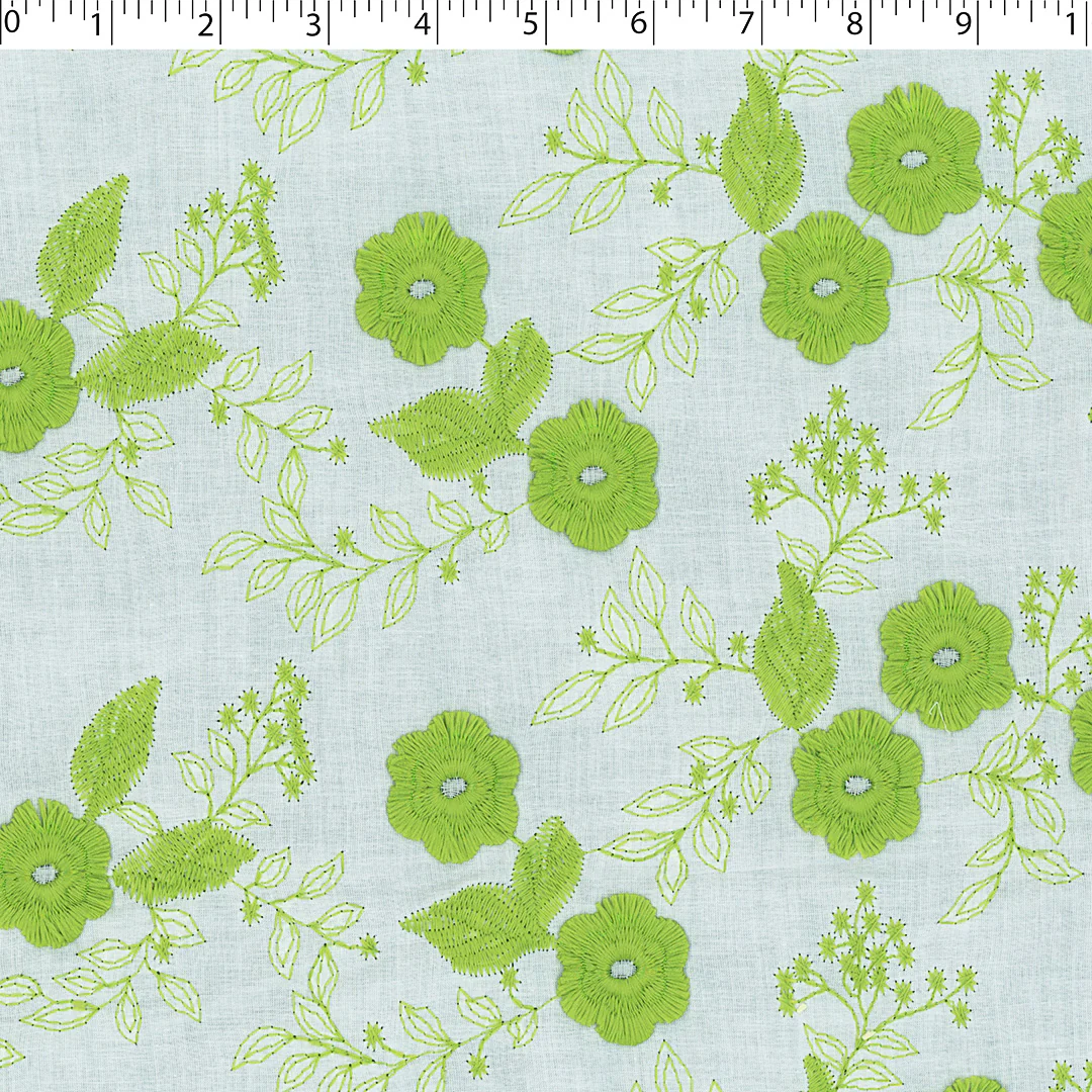 DAYDREAM COLLECTION - EMBROIDERED COTTON VOILE - Image 2